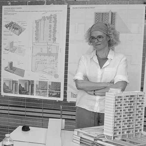 Karen Mangin, assistante à la maîtrise d'œuvre chez GOM Architecture